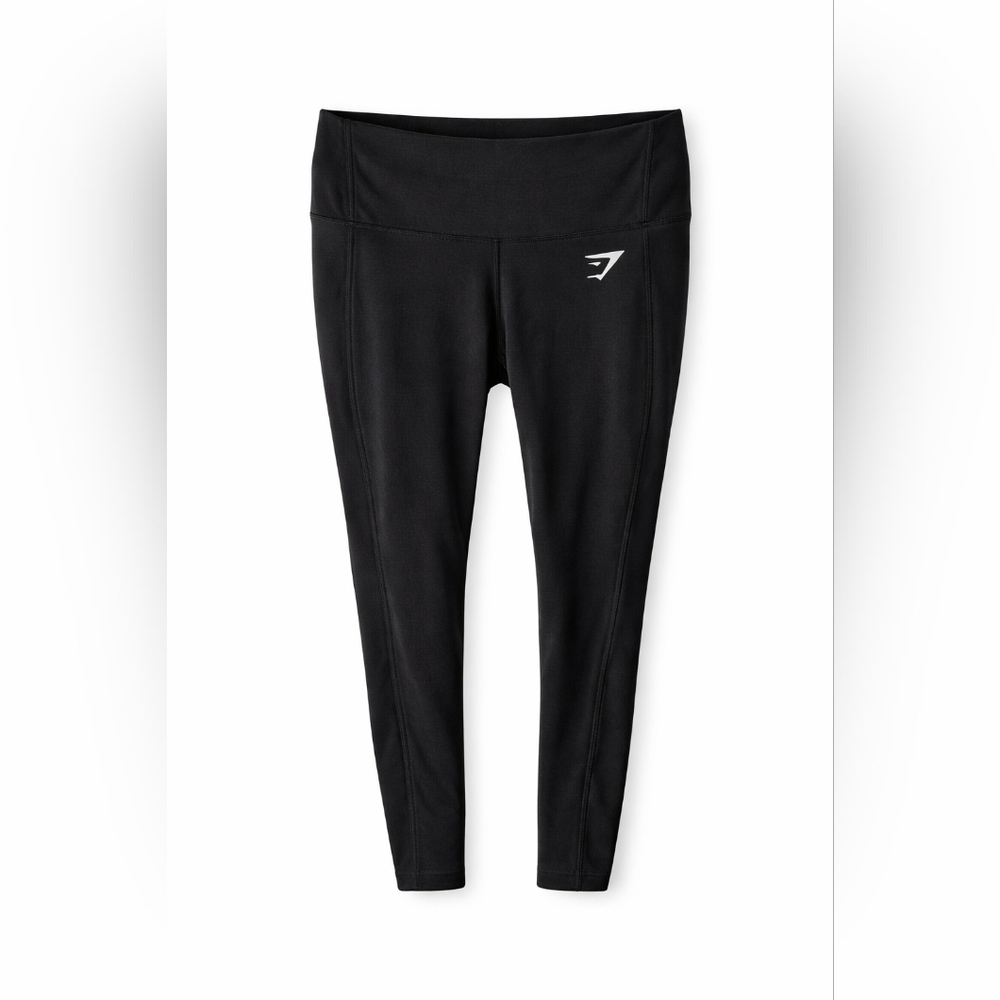 Gymshark Women’s High-Rise Black Leggings Size M